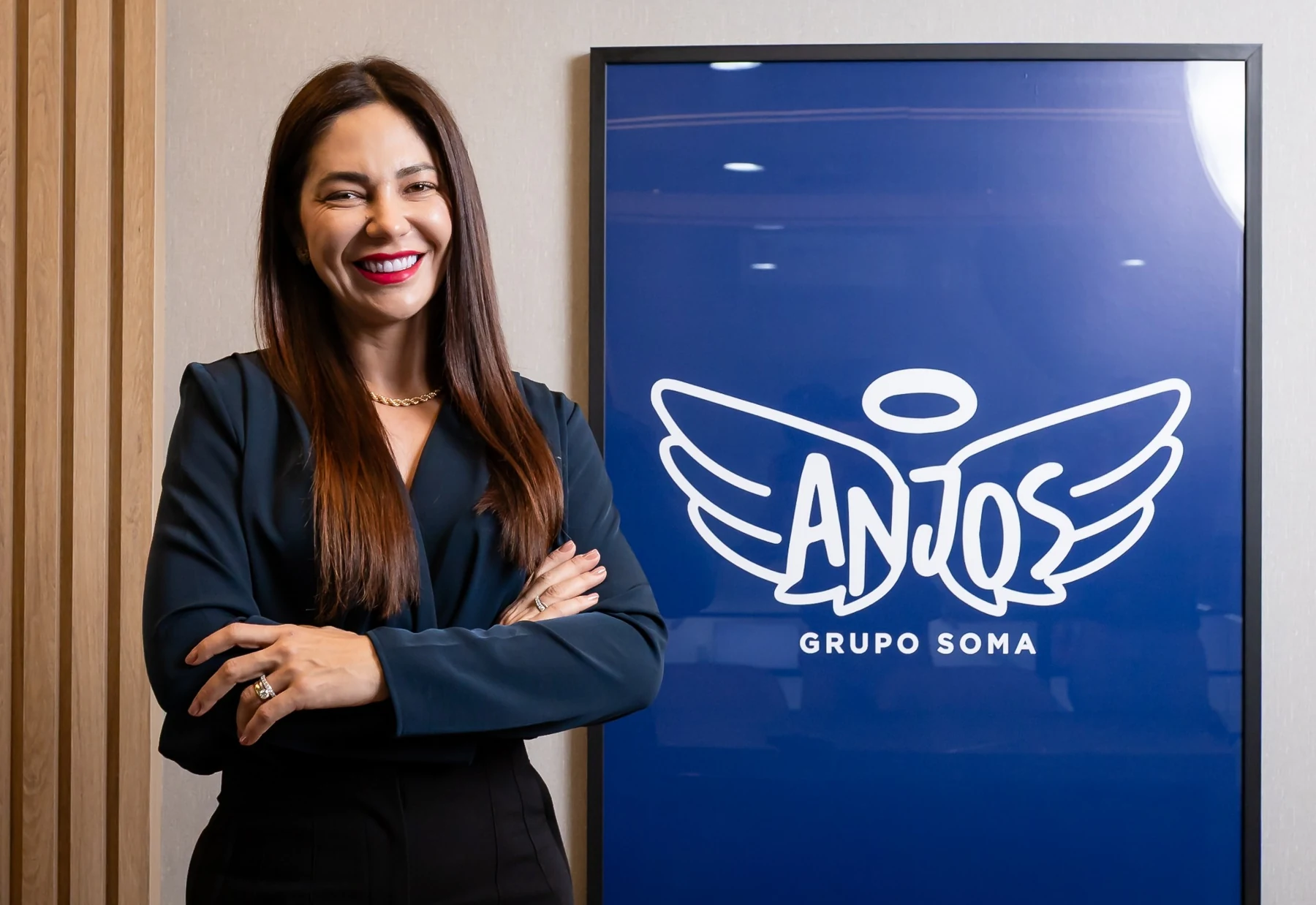 Ludmilla Guimarães, liderança do Anjos Grupo Soma
